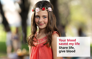 World Blood Donor Day 2016 material: Your blood saved my life