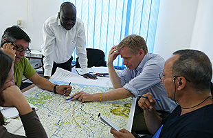 WHO team is organizing intensive response to the new Ebola case reported in Kambia, Sierra Leone, 31 August 2015