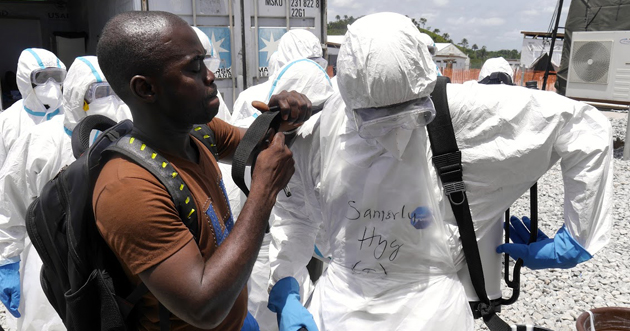 Liberian health workers receive refresher training to remain prepared for Ebola 