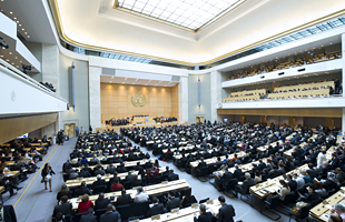 L'Assemblée mondiale de la santé réunie à genève